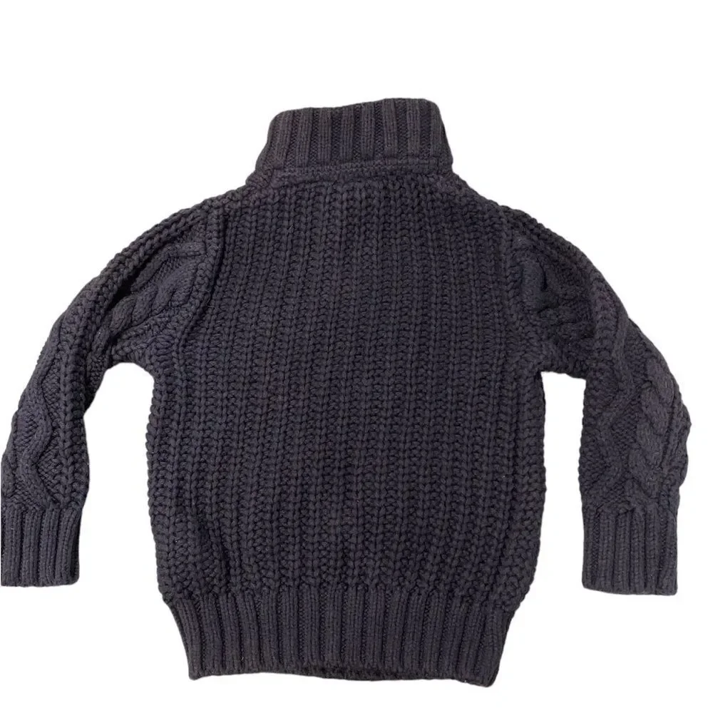 Navy Baby Gap Cable Sweater size 18-24 months